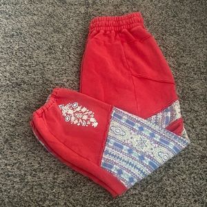 Free People Remix Harem Pants